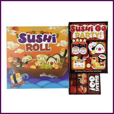 Sushi Go Card Game - Sushi Go Party! The Pick&Pass Card Game,Family Fun