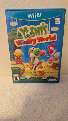 Nintendo Wii U Yoshis Woodly World 100% Scratch Free
