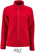 Damen Plain Fleece Jacke Norman | SOLs | 02094