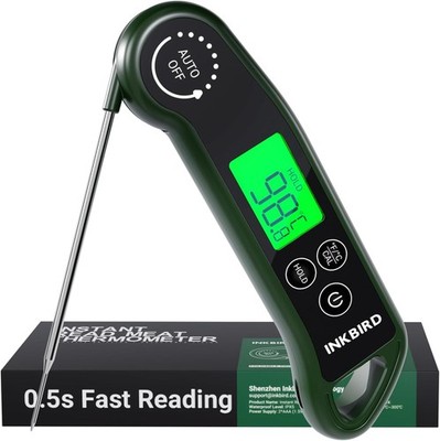 Inkbird RHT-11K Digital Fleischthermometer, K Sensor 0.5s Sofortiges Ablesen
