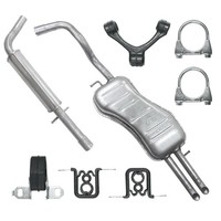 Auspuff SchalldäMpferset FüR Seat Toledo 2 II Stufenheck 1.8 (1998-10/2005)