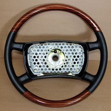 Mercedes Lenkrad Leder Zebrano Holz Wood R107...