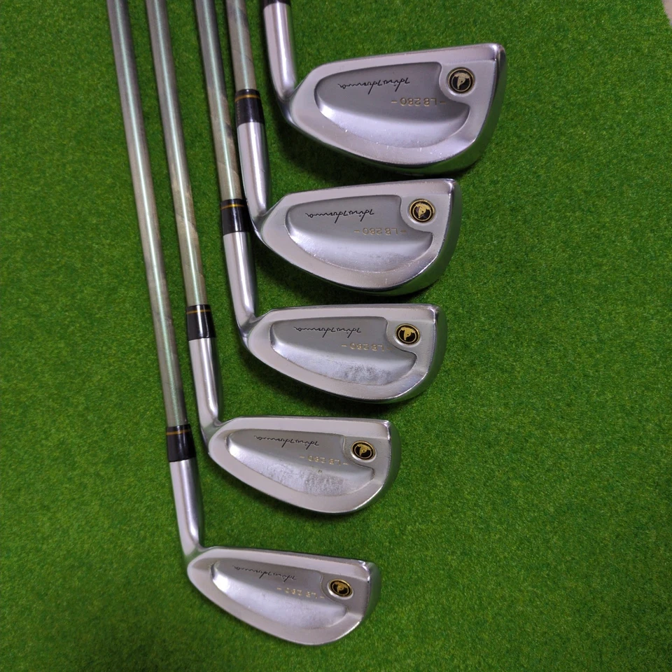Hiro Honma LB-280 iron set of 9 4-11.SW Titanium Carbon Grafite Flex R-1 RH - Image 3 of 4