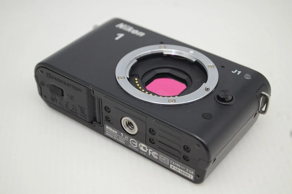 "6,540 shots" Nikon 1 J1 10.1MP Mirrorless Digital Camera Black Body #251106b - Image 4 of 4