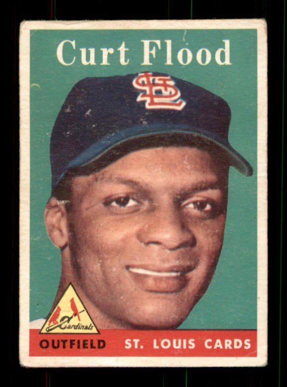 1958 Topps - Curt Flood #464 (RC)