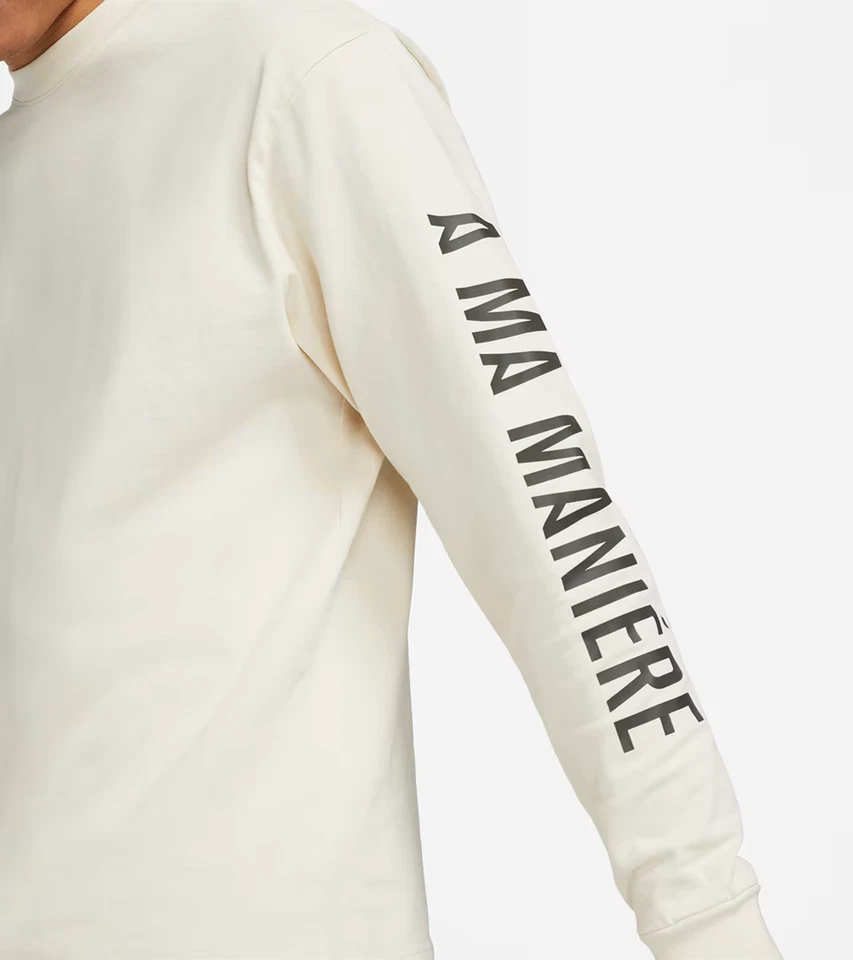 Air Jordan x A Ma Maniere Long Sleeve Tee Natural SP 2021 Size 2XL EUC - Image 4 of 4