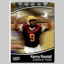 Kenny Randall Rookie #18 2021 SAGE Premier Draft Gold Charleston Golden Eagles