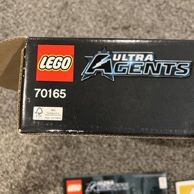 LEGO Ultra Agents: Ultra Agents Mission Hq (70165) Empty Box w/2 Manuals