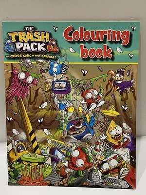 The Trash Pack Colouring Book The Gross Gang In Your Garbage PB 2013