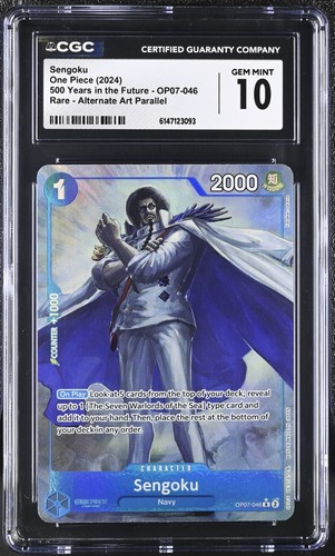 Sengoku (Parallel) graded CGC 10 for sale on eBay