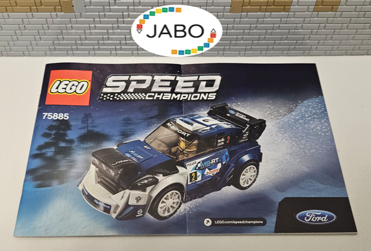 OK O8/27 ) Lego Speed Champions instructions 75885 Ford Fiesta M