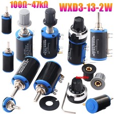 WXD3-13-2W Potentiometer Wirewound Variable Precision Multi-turn Pots 100  47k 