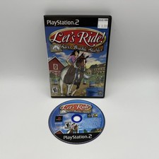 PlayStation 2 PS2 Lets Ride Silver Buckle Stables No Manual Tested & Working