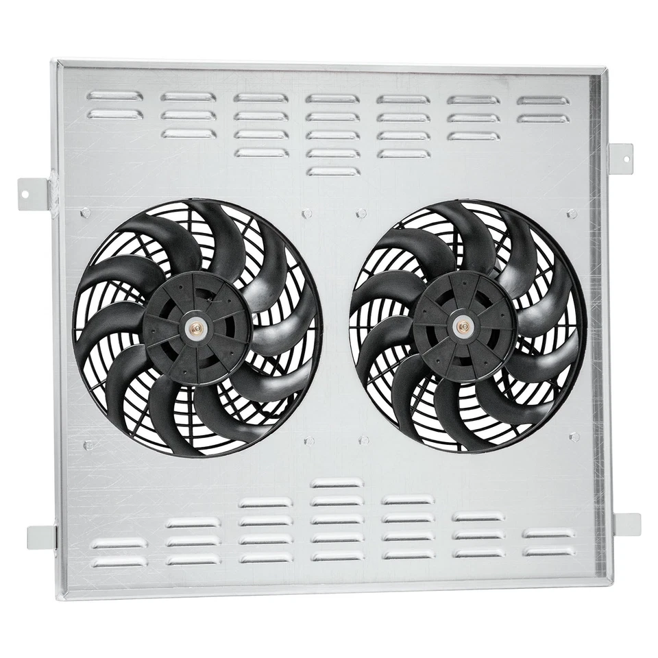 Aluminum Shroud+2*12" Fan+Relay For 2003-2009 Toyota 4Runner Lexus GX470 4.7L V8 - Image 3 of 4