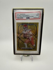 2022 Panini Obsidian Patrick Mahomes No 58 Gold 1/10  PSA 9