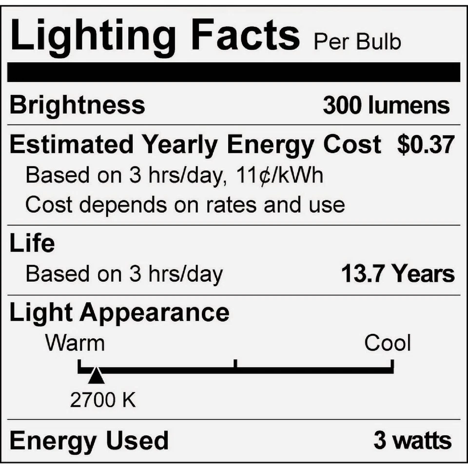 Philips 40W Equivalent Soft White B11 Dusk to LED Decorative Light Bulb - Image 2 of 4