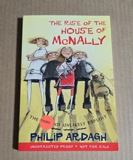 the rise of house mcnally by philip ardagh advanced reader arc