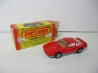 Matchbox Lesney Superfast SF12 Pontiac Firebird SE- red body, generic boxed