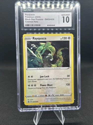 Rayquaza SWSH029 SWSH: Sword & Shield Promo Cards Holo