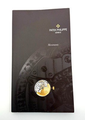Patek Philippe Movements Booklet English Instruction Manual Authentic OEM