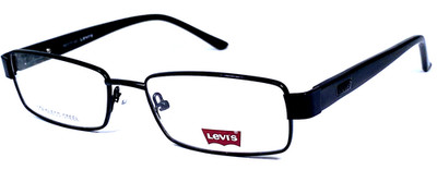 LEVIS LS544A-1 NOS Black Matte 54-17-140 Eyeglasses Frame