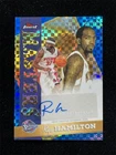 2025-26 Topps Finest Rip Hamilton Masters Autograph Blue X-Fractor Auto /99
