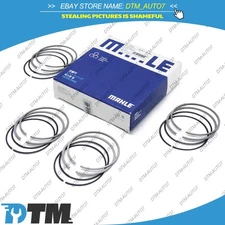 4X Mahle Piston Rings Set Ø76.51mm OEM for VW Audi A1 CC VW 1.4TFSI CAVD BLG CTH