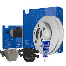 ATE CERAMIC Bremsensatz Mazda 5 CW CR19 HINTEN Ø302 Plastilube