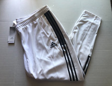 Adidas Tiro Pants Womens Plus Sizes AeroReady Soccer Training White 3X GU8198