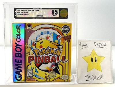 Pokemon PINBALL  (海外版) Pokemon Pinball New Nintendo Game Boy Color GBC Factory Sealed VGA