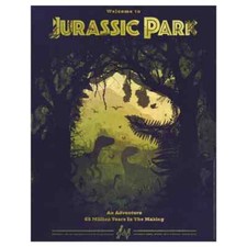 Image of Welcome To Jurassic Park Limited Edition Art Print & Certificate Of Authenticity