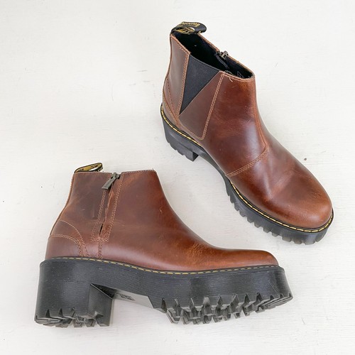 Platform Chelsea Ankle Boots Size 