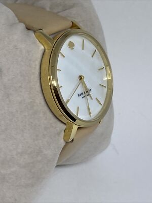 Kate Spade New York Metro 0073 Women Beige Leather Analog  display picture 1