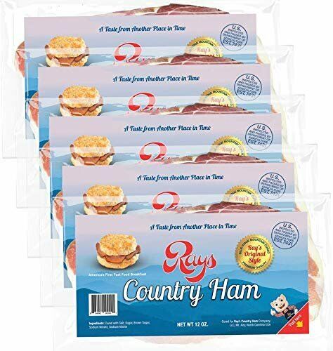 Ray’s Country Ham - 3 3/4 lb. 5-Pack - Blue Ridge Mountain Cured