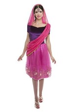 Palamon Women's Hindu Goddess Costume, Fuchsia, Large