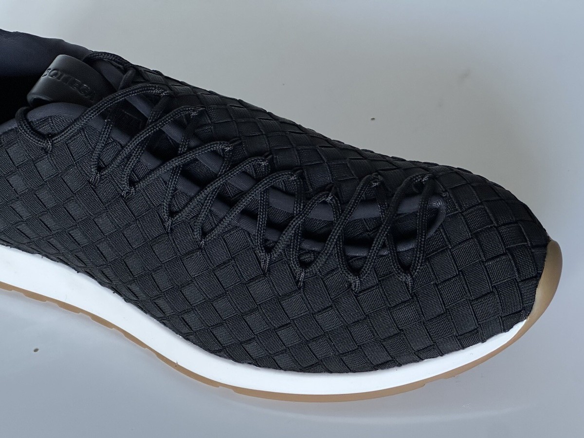 Bottega Veneta Men\'s Scar Tex Black Sneakers 6 US (40 Euro) 609915 NIB $790 Bottega Veneta Sneakers Men Leather Black | B-Exit – B-Exit  main image 3