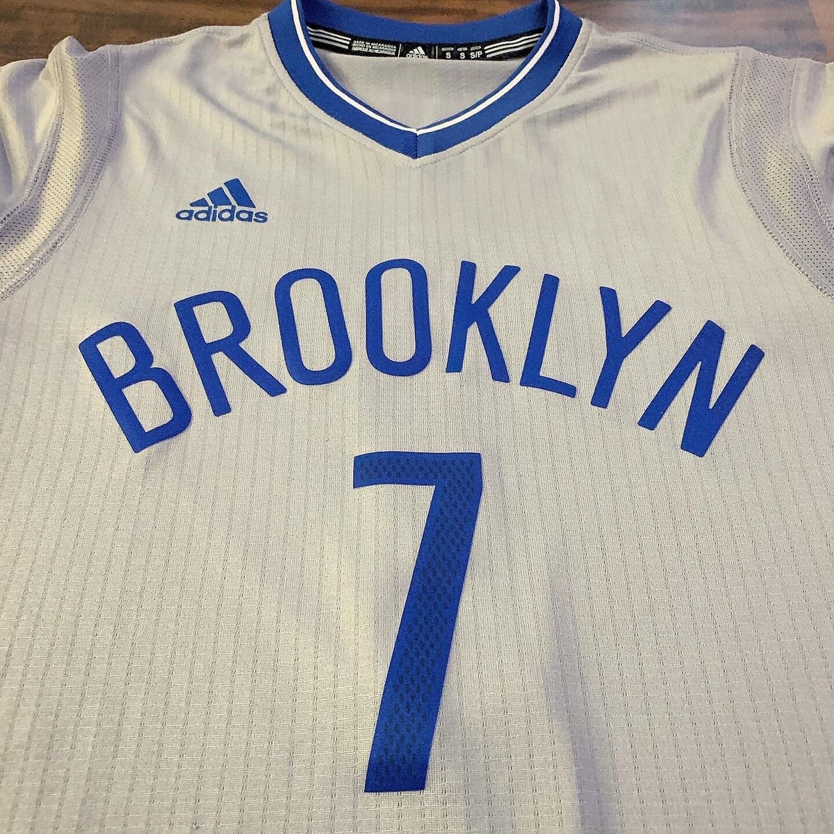 ウェア 00's adidas New Jersey Nets game shirt 2008-10 New Jersey Nets Harris #34 adidas Swingman Home