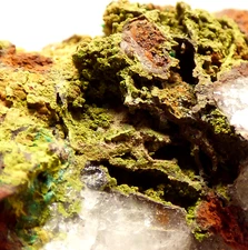 Cuprotungstite Malachite Brandberg West Mine West of Uis Namibia 5.5cm 43g