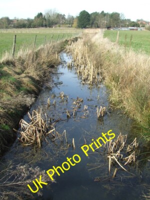 Photo 6x4 Drainage Ditch Mells/TM4076 Drainage ditch near to Holton, Suf c2015