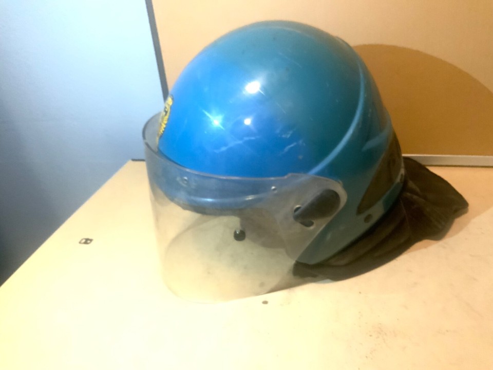 Italian Military Police Anti Riot Helmet Face Shield Visor Shell ...