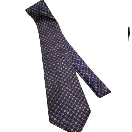 JOHN COMFORT Bow Tie Vintage NOS NIB 100% Silk Navy Red Polka Dot
