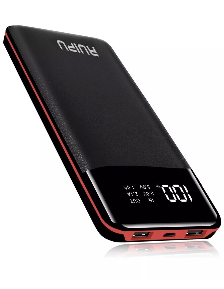 Power Bank 24000mAh Portable Charger High Capacity Dual USB External Battery