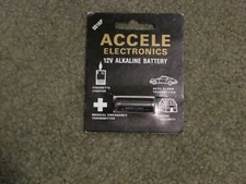 ACCELE ELECTRONICS 12V ALKALINE BATTERY transmitter battery #0016P (N 15)