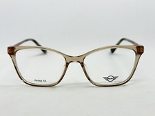 New Mini Cooper Mini 762003 60brn 50.15.135 Petite Fit Womens Eyeglasses Frames