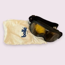 5/$15 Unisex Black Bolle Ski/Snowboarding Goggles Winter Sports Eye Protection