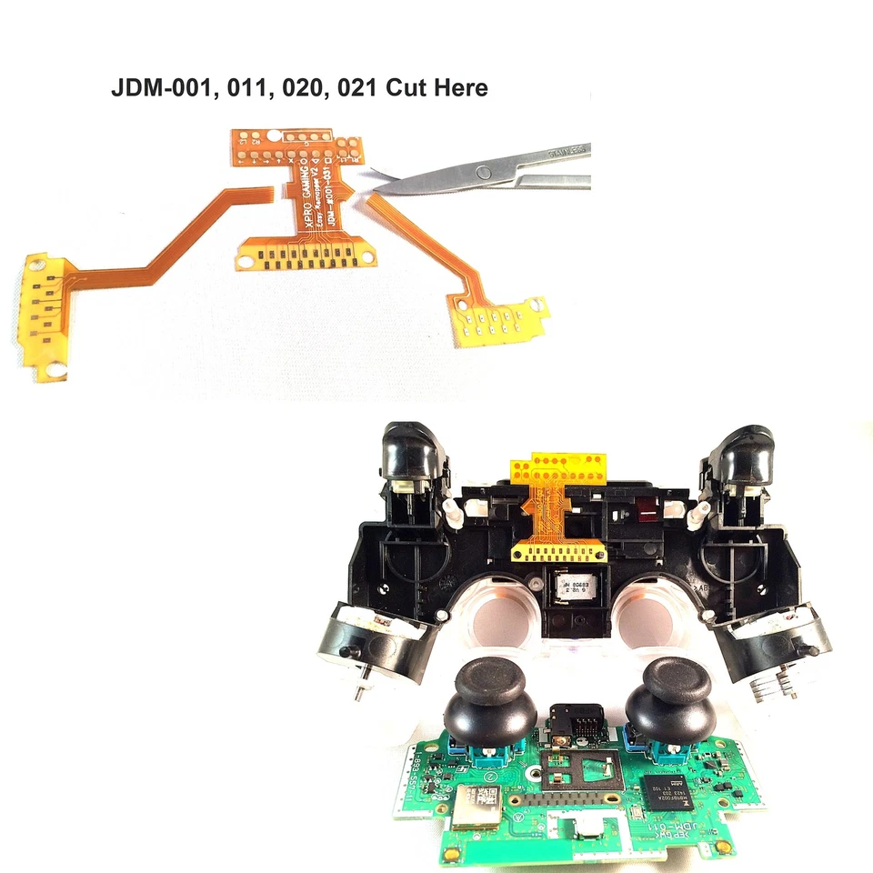 PS4 Controller Rimappare Board V2 Modding Chip per Pagaie Duplex Bottoni Tasti - Bild 4 von 4