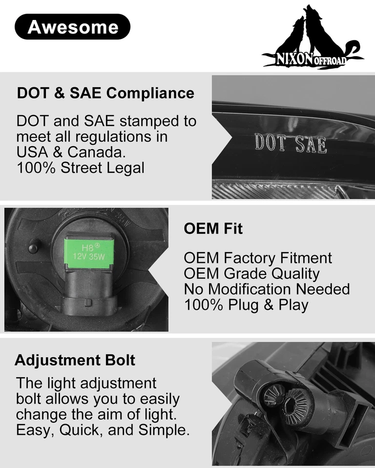 Par de luces antiniebla para Audi A4 2013 2014 2015 2016 luces de parachoques izquierda+derecha Foto 3 de 4