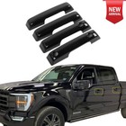 Door Handle Cover Handle Trim Decor For Ford F150 2021-2023 Black Accessories 5x