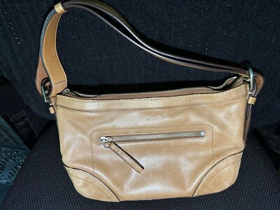 COACH East/West SHOULDER LEATHER HANDBAG Saddle Color K0993-Z14700