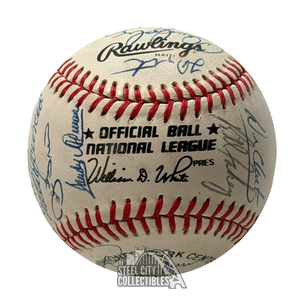 MLB 試合級　1990 オールスターツアー　サインボール　メジャー代表WBC記 1990 National League All Star Autographed Team Signed Official